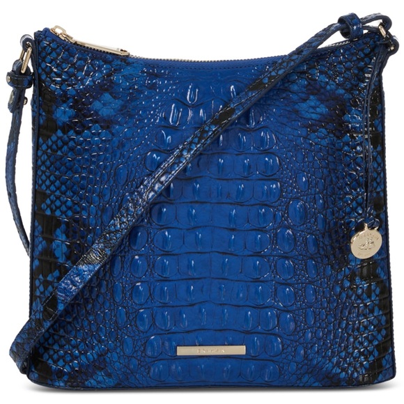 Brahmin Handbags - Brahmin Katie Blue Viper Melbourne Crossbody